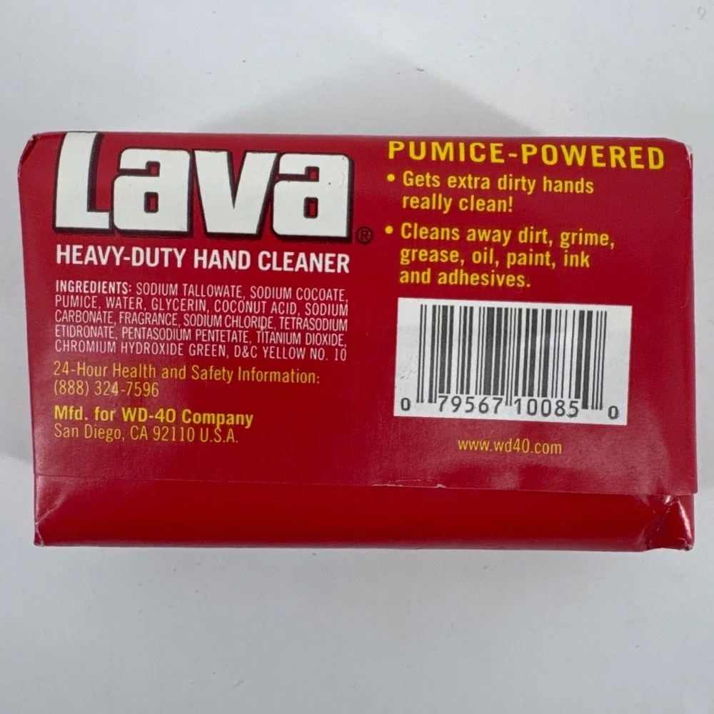Lava Heavy-Duty Pumice Hand Cleaner 3-Pack 5.75oz Red Bar Soap WD-40 Company